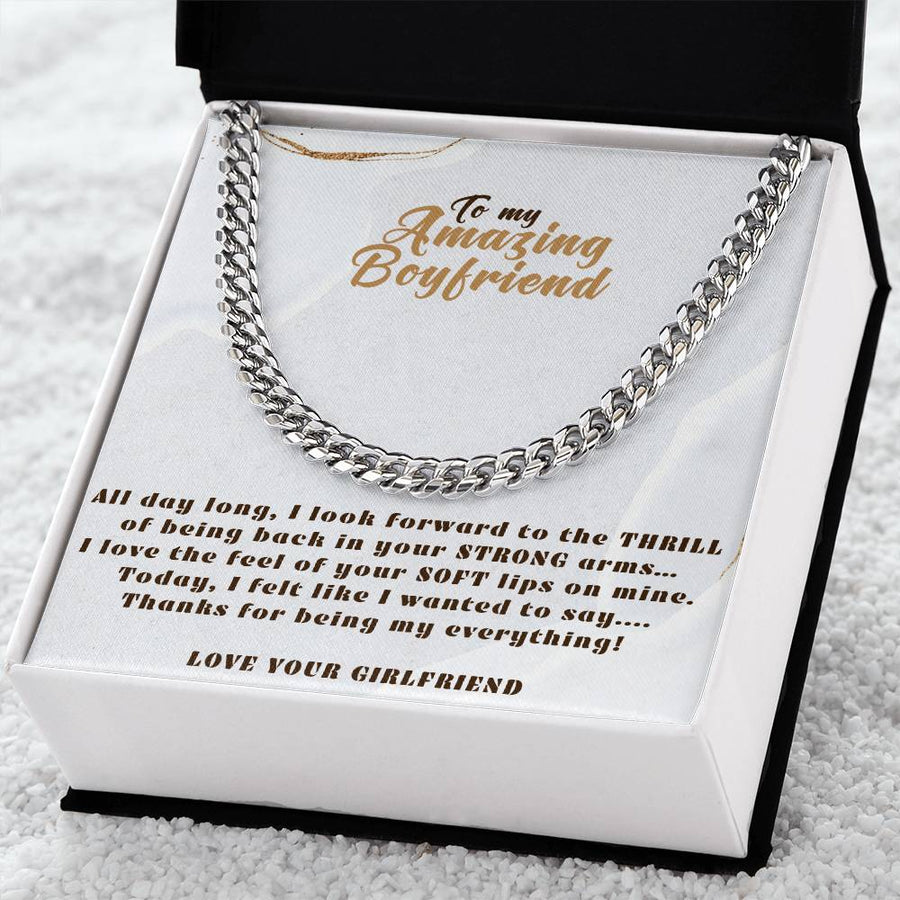 To My Everything 🥰 Cuban Link Chain