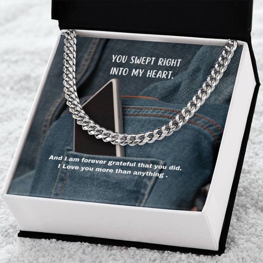Cuban Link Chain And Message Of Love!