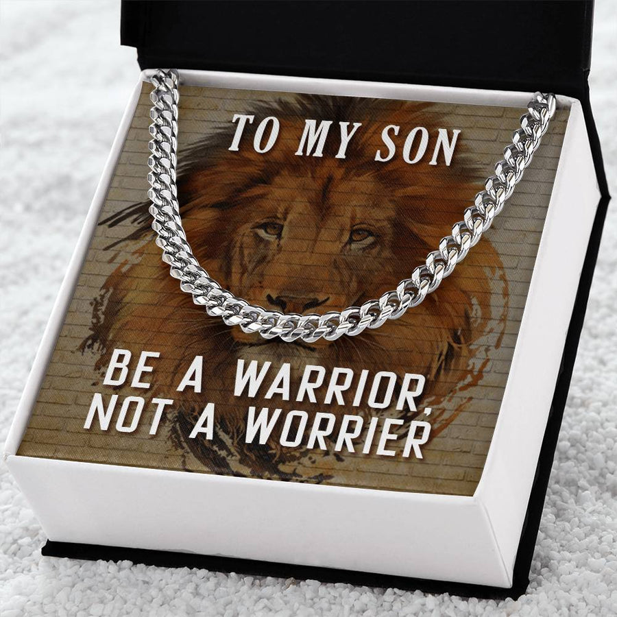 To My Son ❤️ Cuban Link Chain Necklace