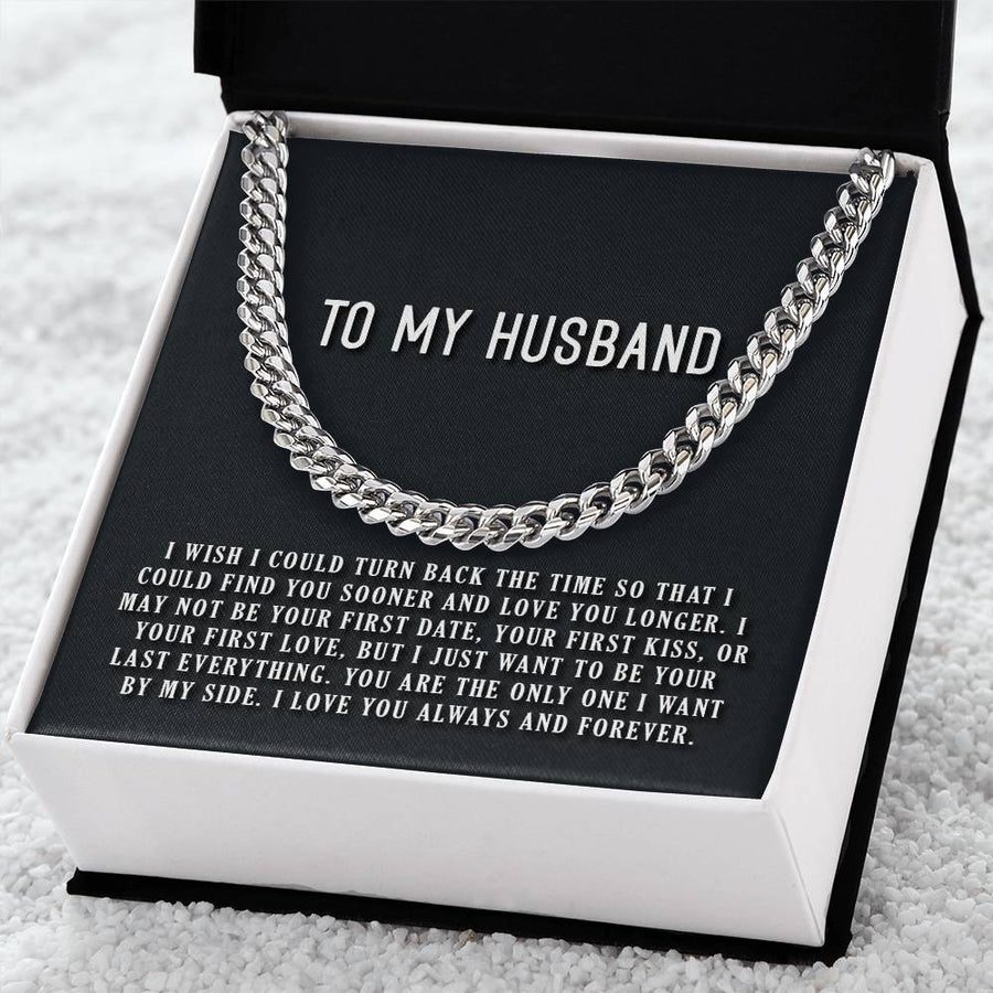 Turn Back Time Cuban Link Chain
