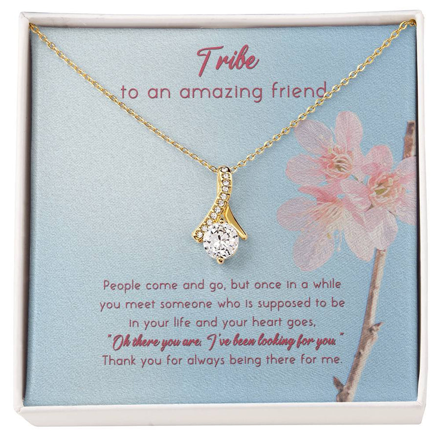Amazing Tribe Connection Flower 18K Yellow Gold Finish Alluring Beauty Necklace Jewelry Meant To Be Poetry Inspired