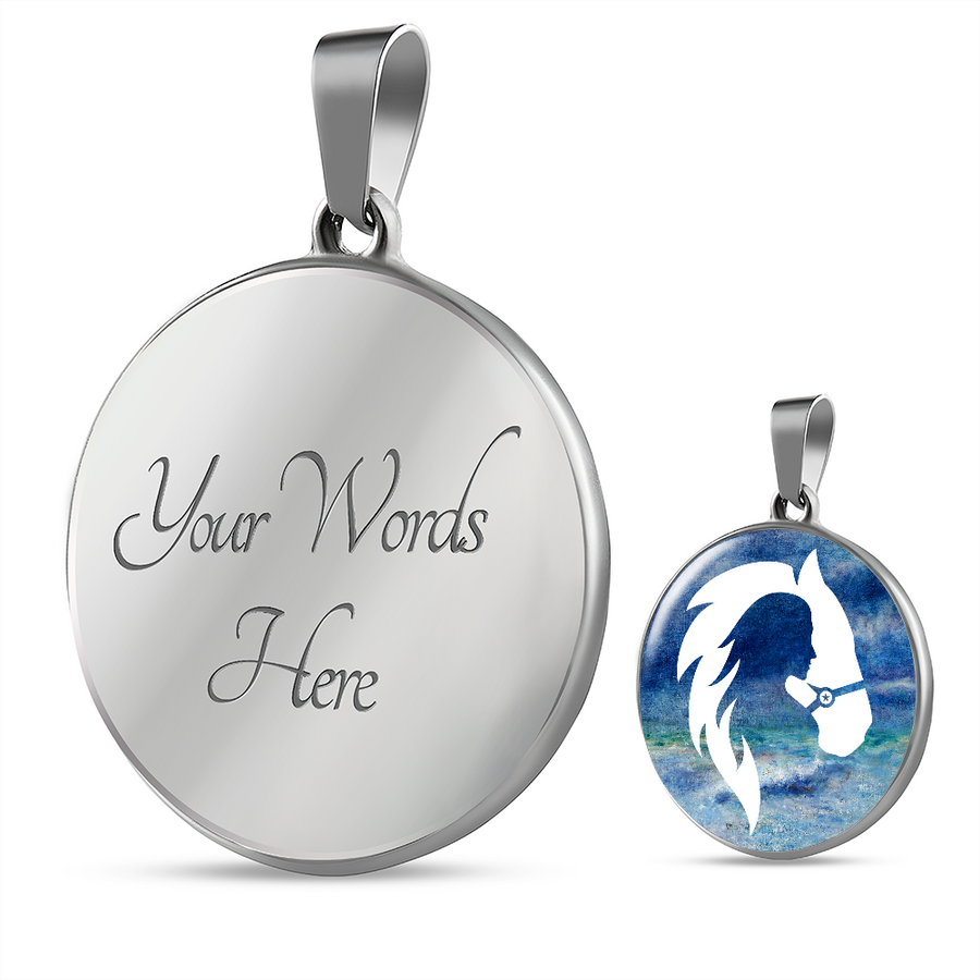 "Horse Girl" Luxury Pendant Necklace