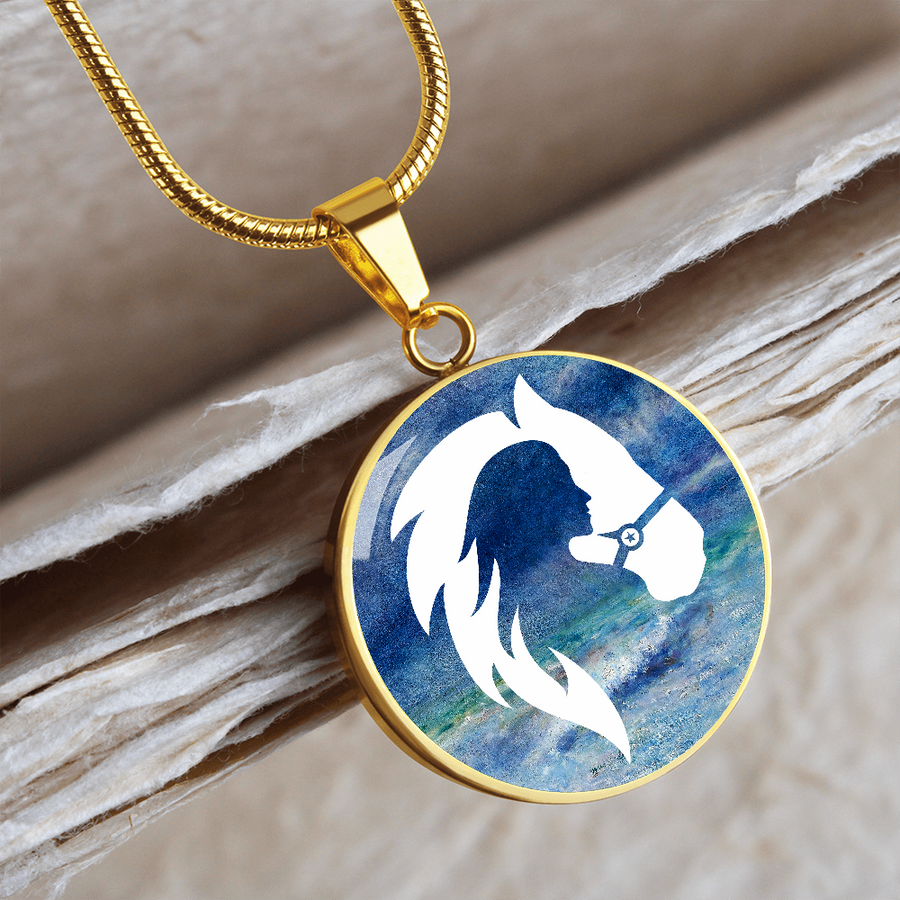 "Horse Girl" Luxury Pendant Necklace