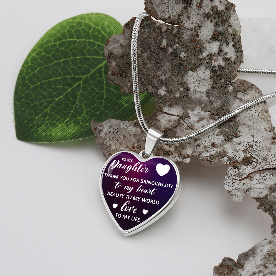 Joy, Beauty & Love - Christmas gift for your daughter Necklace
