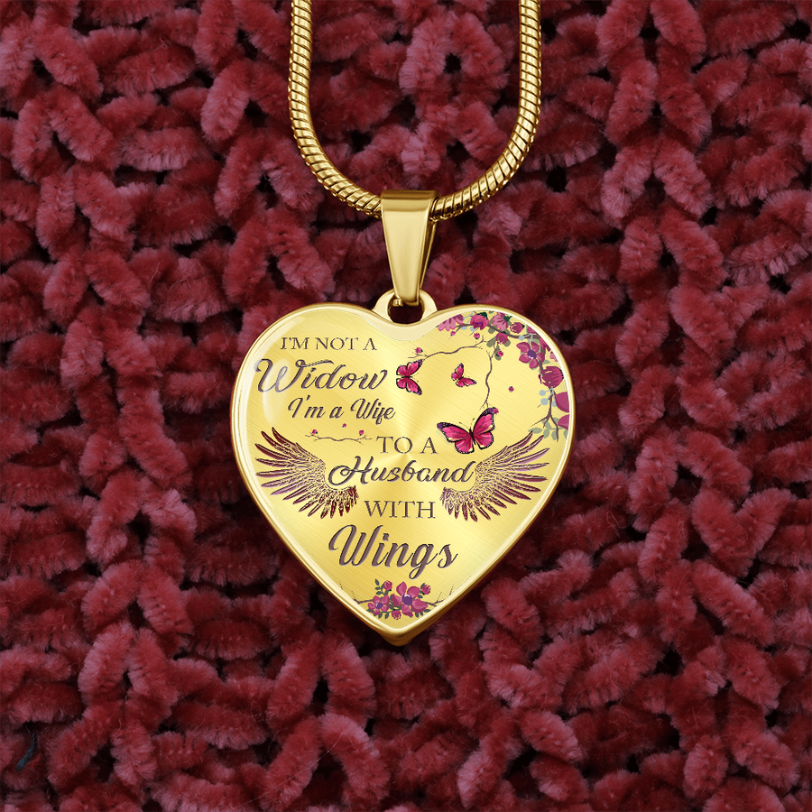 To My Beautiful Future Wife - Take My Heart Necklace - Necklace Gift for Fiancée, Romantic Gift for Wife-to-be, Gift for Her, Future Wife Jewelry Gift, Fiancée Gift