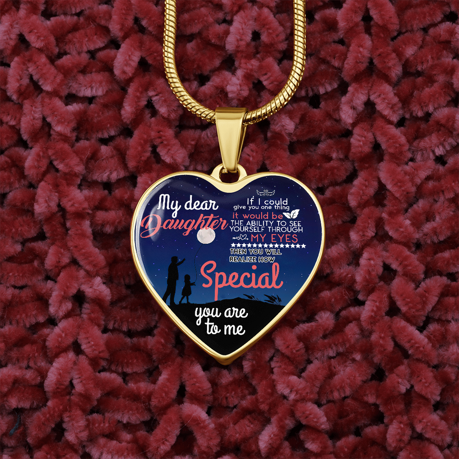 For My Dear Daughter Necklace