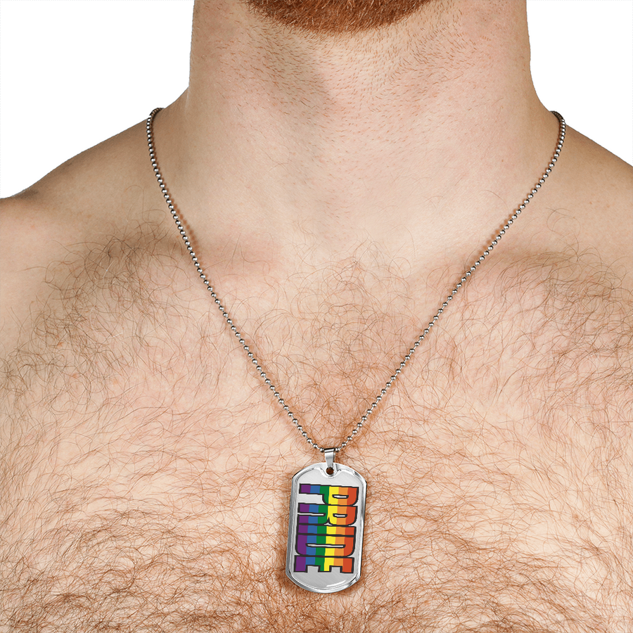 Gay Pride Necklace | Rainbow Pride Jewelry