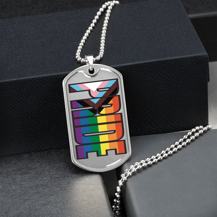 Progress Pride Necklace | Inclusive Pride Necklace