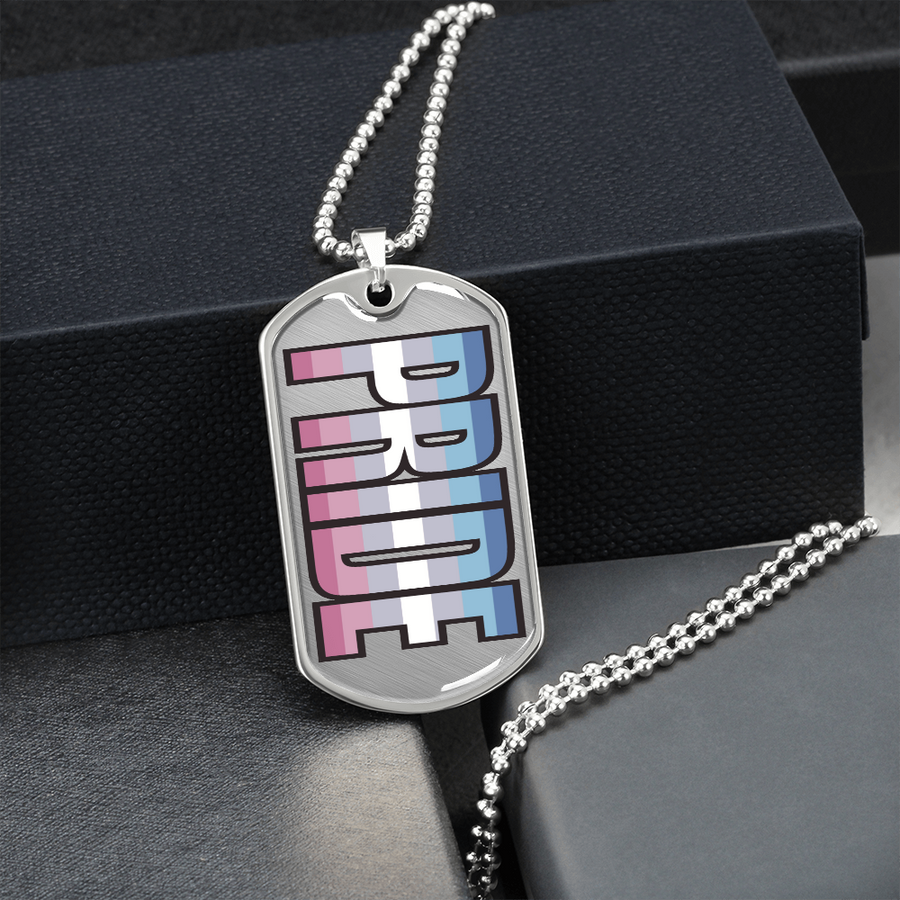 Bigender Pride Necklace