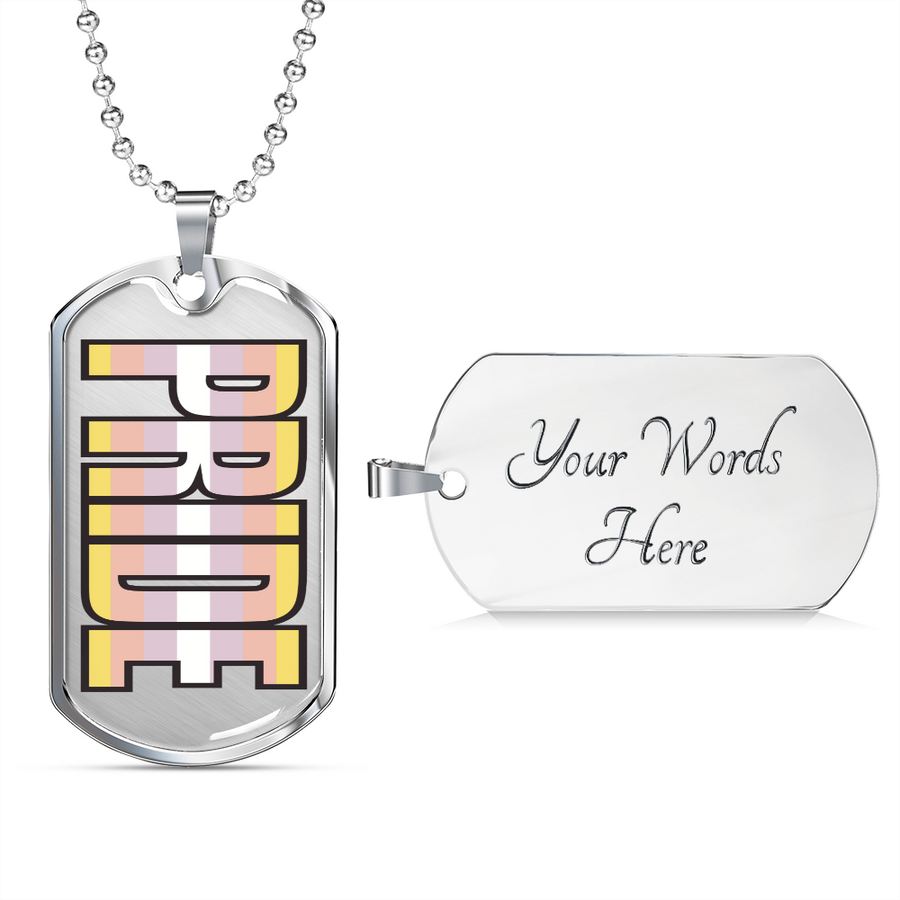 Pangender Pride Necklace
