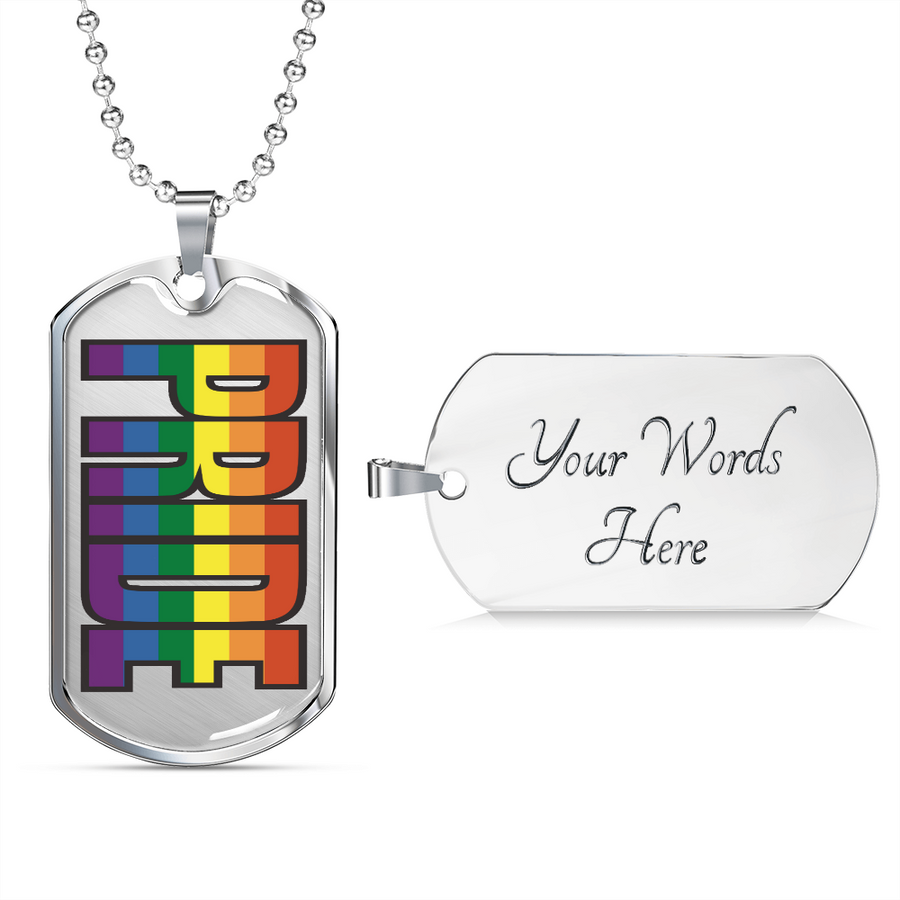 Gay Pride Necklace | Rainbow Pride Jewelry