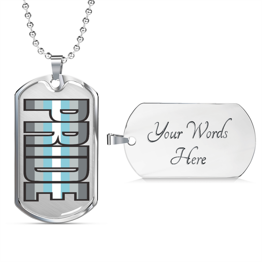Demiboy Pride Necklace