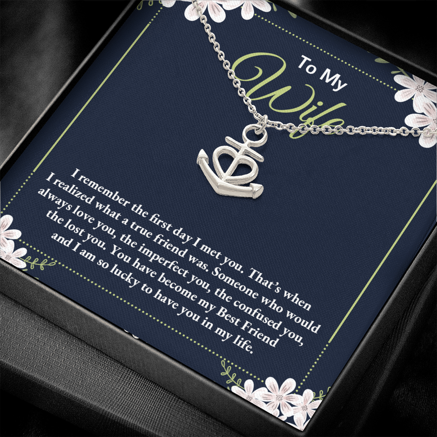 To My Wife - I Am So Lucky To Have You In My Life - Necklace