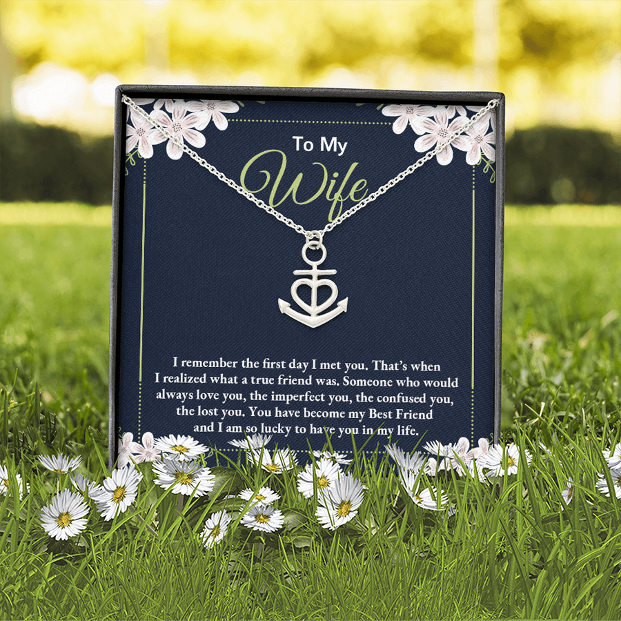 To My Wife - I Am So Lucky To Have You In My Life - Necklace