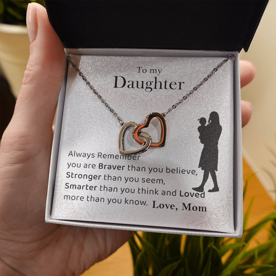 To my daughter - Gift from Mom Necklace