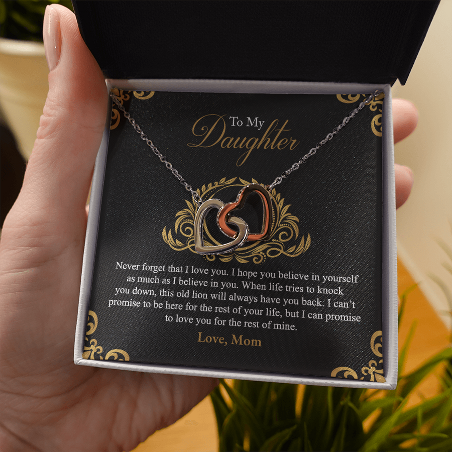 To My Daughter, Necklace, From Mum to Daughter, Necklace for Daughter, Birthday, Birthday Necklace, Birthday Gifts, Gift for Daughter