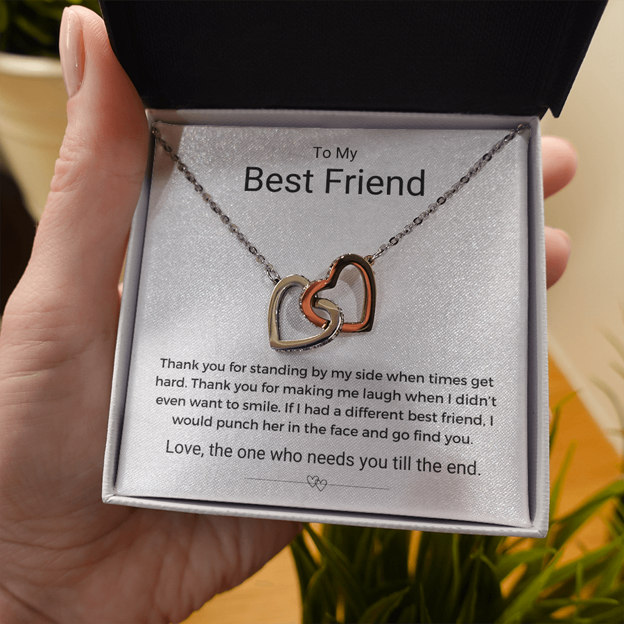 Standing by my side, best friend Necklace
