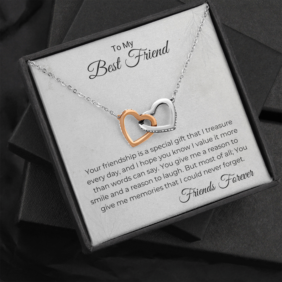 Friendship is a special gift necklace