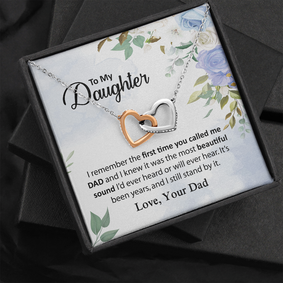 Gift For Daughter From Dad, Daughter Gift From Dad, To My Daughter, Daughters Birthday, Unique, Grown Up Daughter Necklace