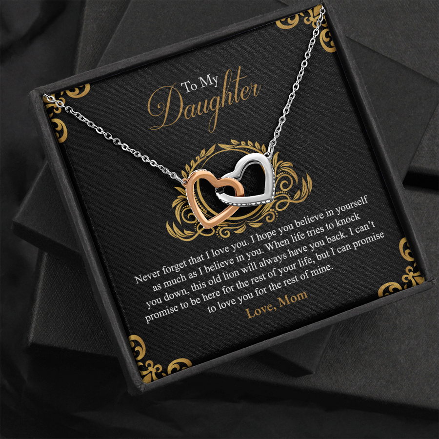 To My Daughter, Necklace, From Mum to Daughter, Necklace for Daughter, Birthday, Birthday Necklace, Birthday Gifts, Gift for Daughter