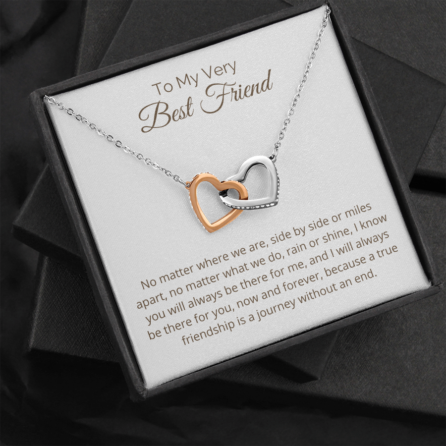 No matter where we are friendship Necklace