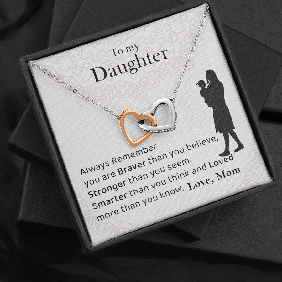 To my daughter - Gift from Mom Necklace