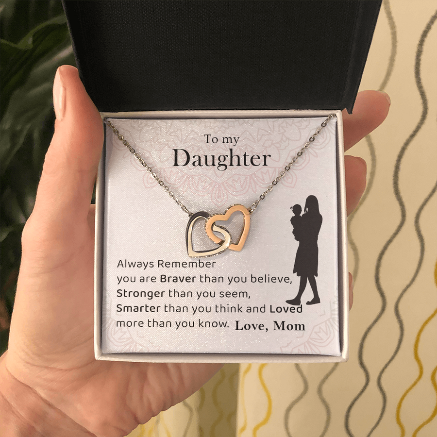 To my daughter - Gift from Mom Necklace