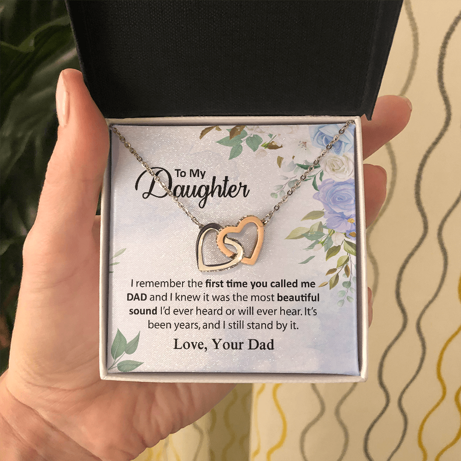 Gift For Daughter From Dad, Daughter Gift From Dad, To My Daughter, Daughters Birthday, Unique, Grown Up Daughter Necklace
