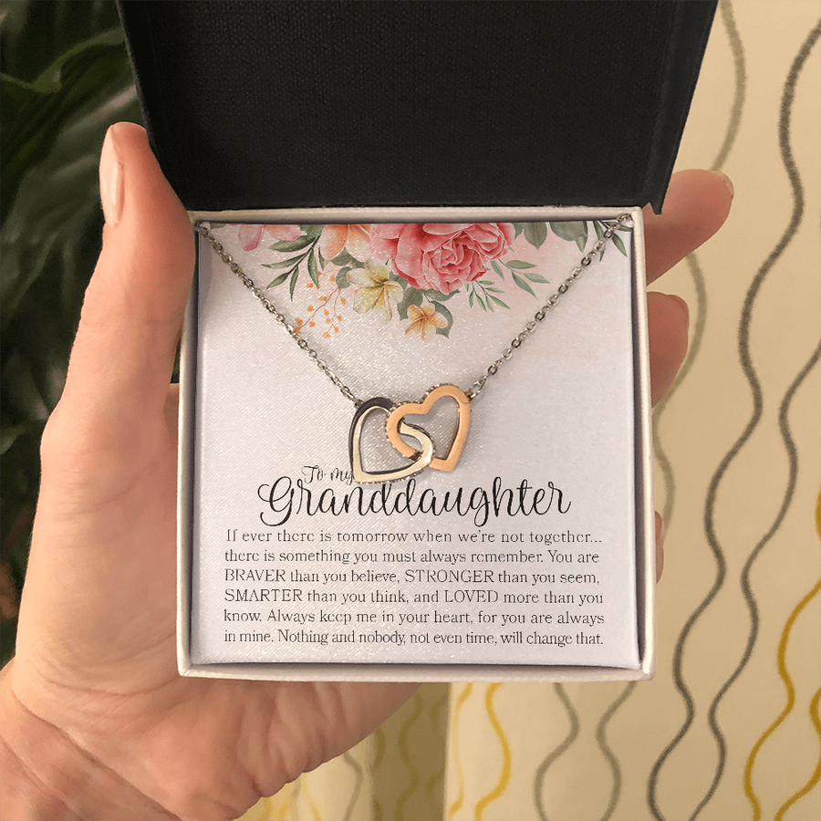 To My Beautiful Granddaughter, You Are Loved, Heart Necklace, To My Granddaughter Necklace From Grandma, Granddaughter Gift From Grandmother To Granddaughter, Granddaughter Jewelry, Birthday Gift