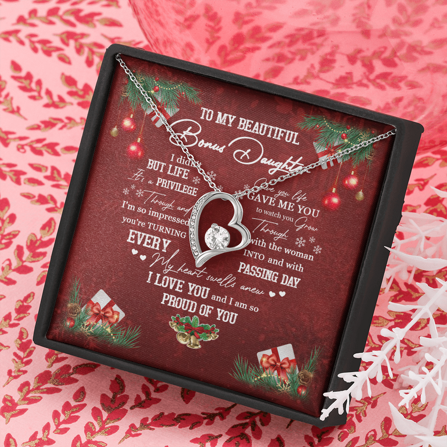 TO MY BEAUTIFUL BONUS DAUGHTER - 210030 - PHT Necklace