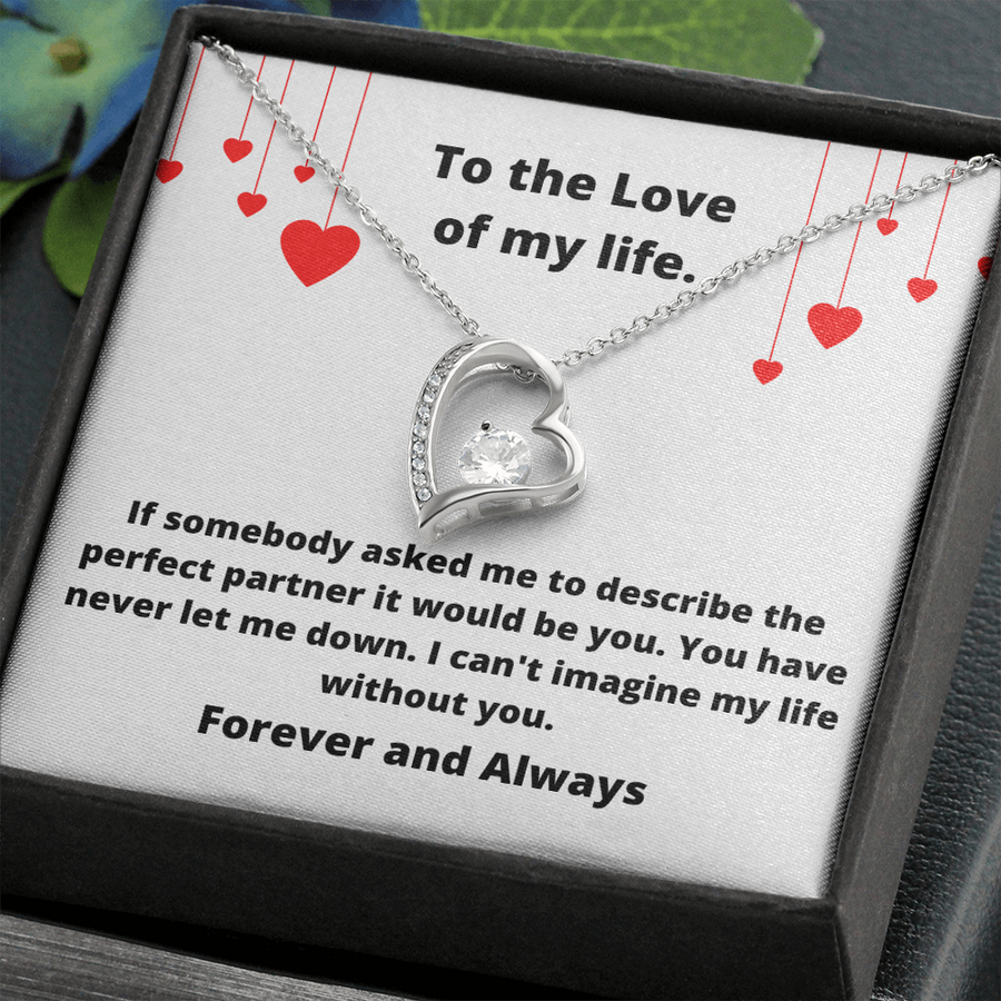 Love of my life Forever Love Necklace BWVAL