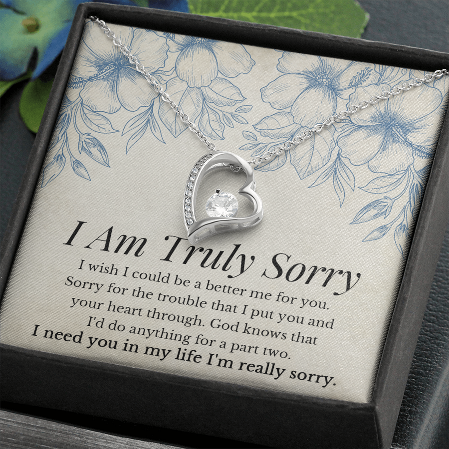 I Am Truly Sorry Necklace - Forever Love