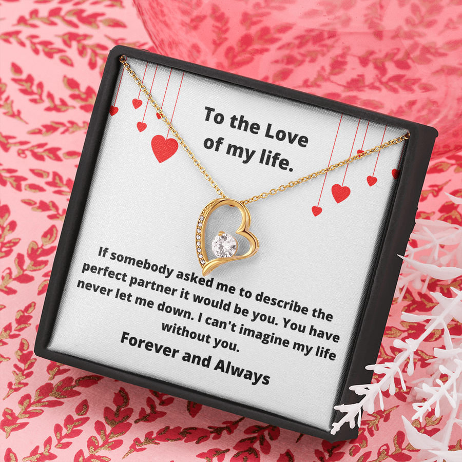 Love of my life Forever Love Necklace BWVAL