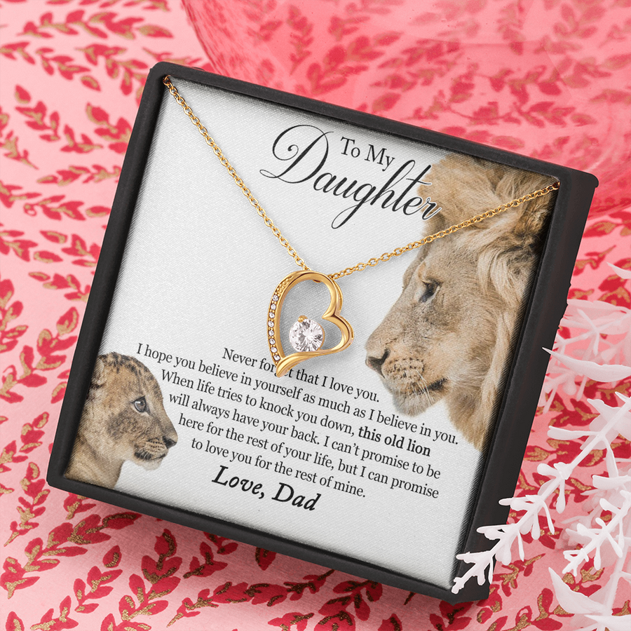 Father Daughter Necklace, Father Daughter Jewelry, Father to Daughter Birthday Gift, Father and Daughter Gift, Gifts to Daughter From Dad
