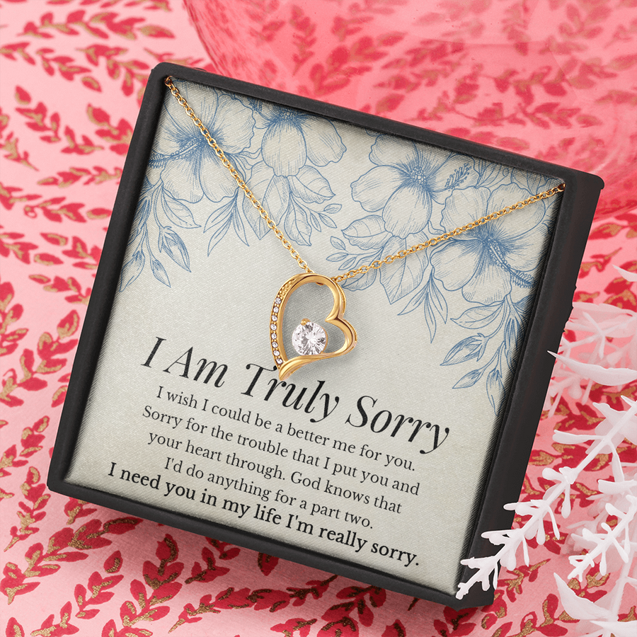 I Am Truly Sorry Necklace - Forever Love