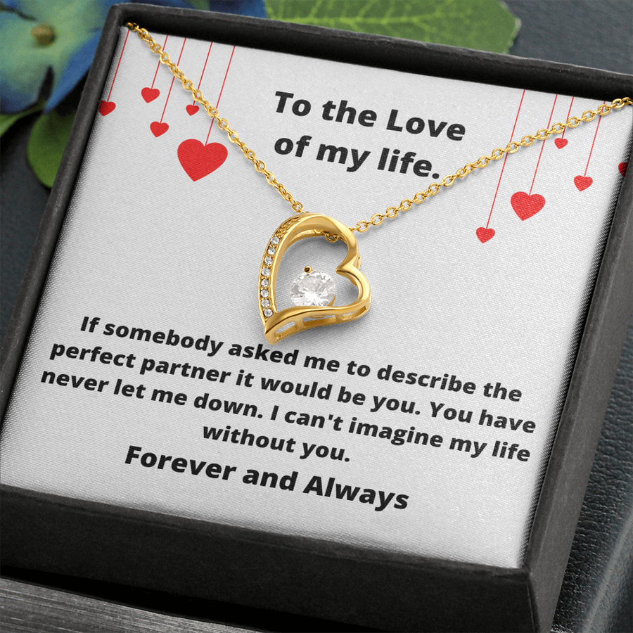 Love of my life Forever Love Necklace BWVAL