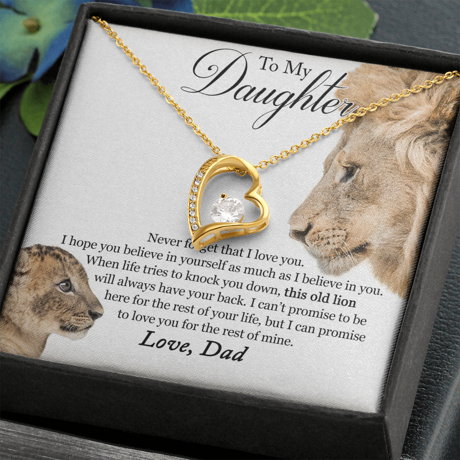 Father Daughter Necklace, Father Daughter Jewelry, Father to Daughter Birthday Gift, Father and Daughter Gift, Gifts to Daughter From Dad