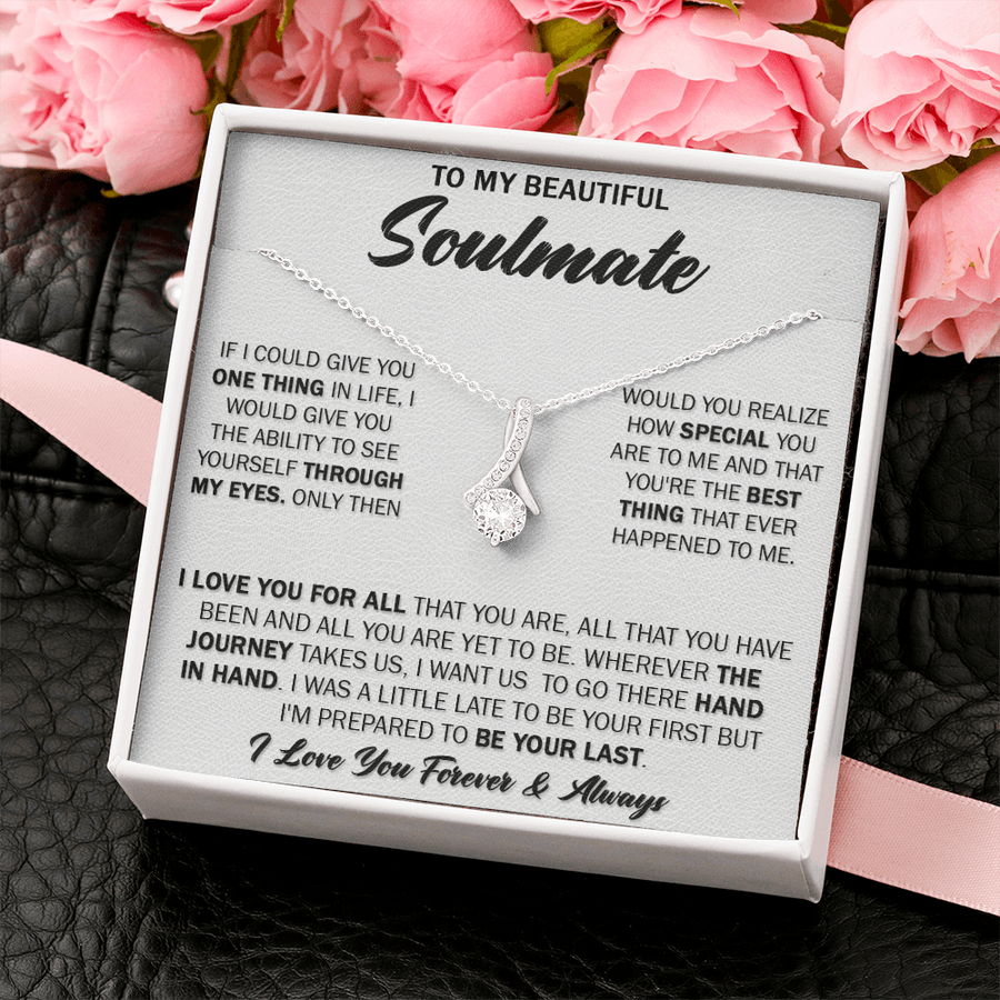 Gift For Soulmate - Through My Eyes - Alluring Necklace