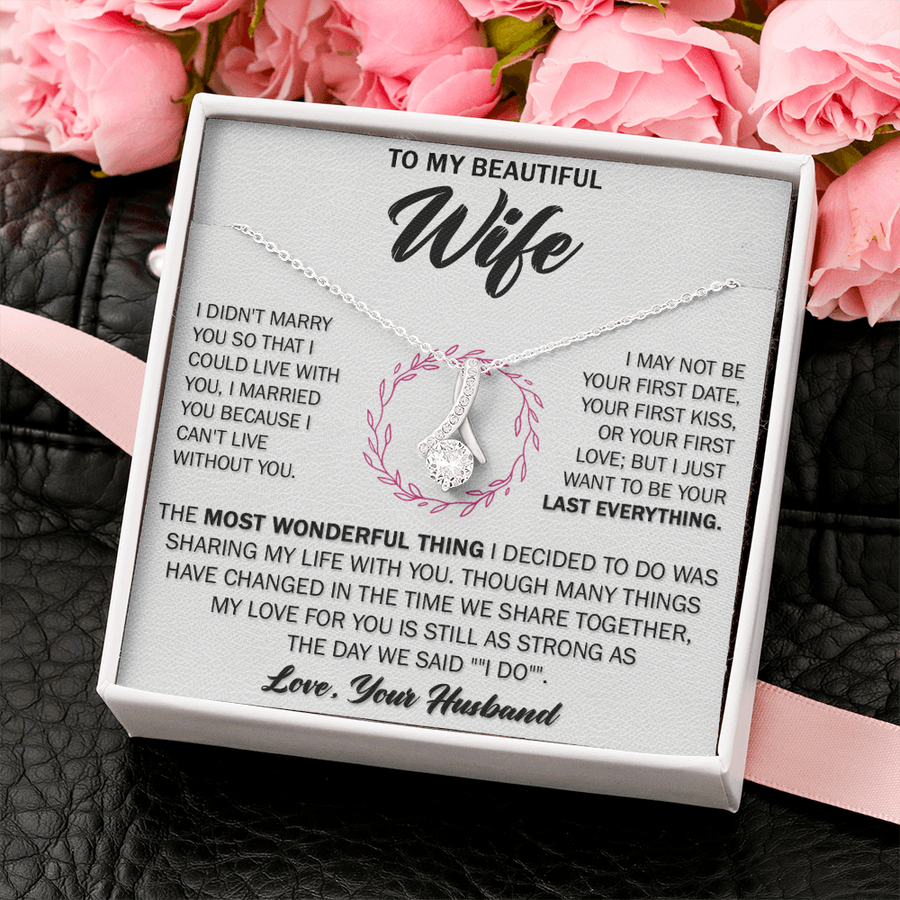 Gift For Wife - My Love - Alluring Necklace