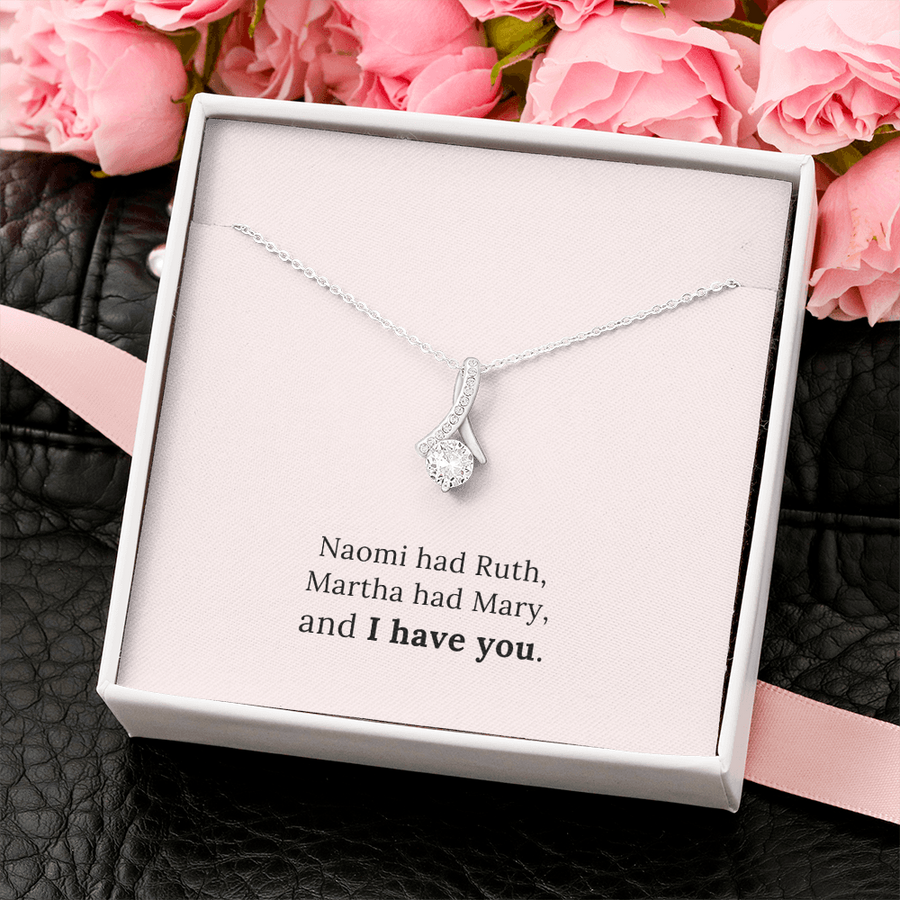 For Your Sister in Faith - Like Naomi & Ruth and Martha & Mary Necklace - Sister in Faith Necklace Two Hearts Soul Sisters in Christ Gift Religious Best Friend Christian Gifts for Women Birthday or Christmas Gift