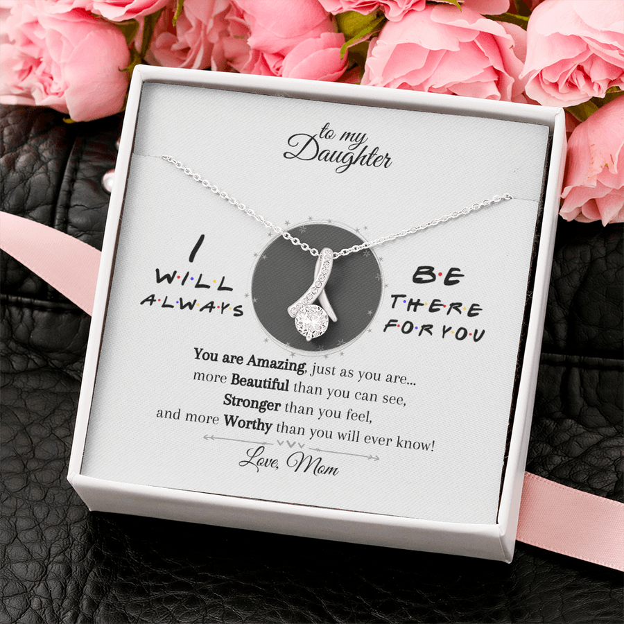 Gift for Daughter From Mom, Someday When Pages of My Life Ends, Daughter Necklace, Gift for Daughter, Daughter Jewelry, Mother Daughter - Gift for Daughter From Mom, Daughter Mother Necklace, Daughter Gift From Mom