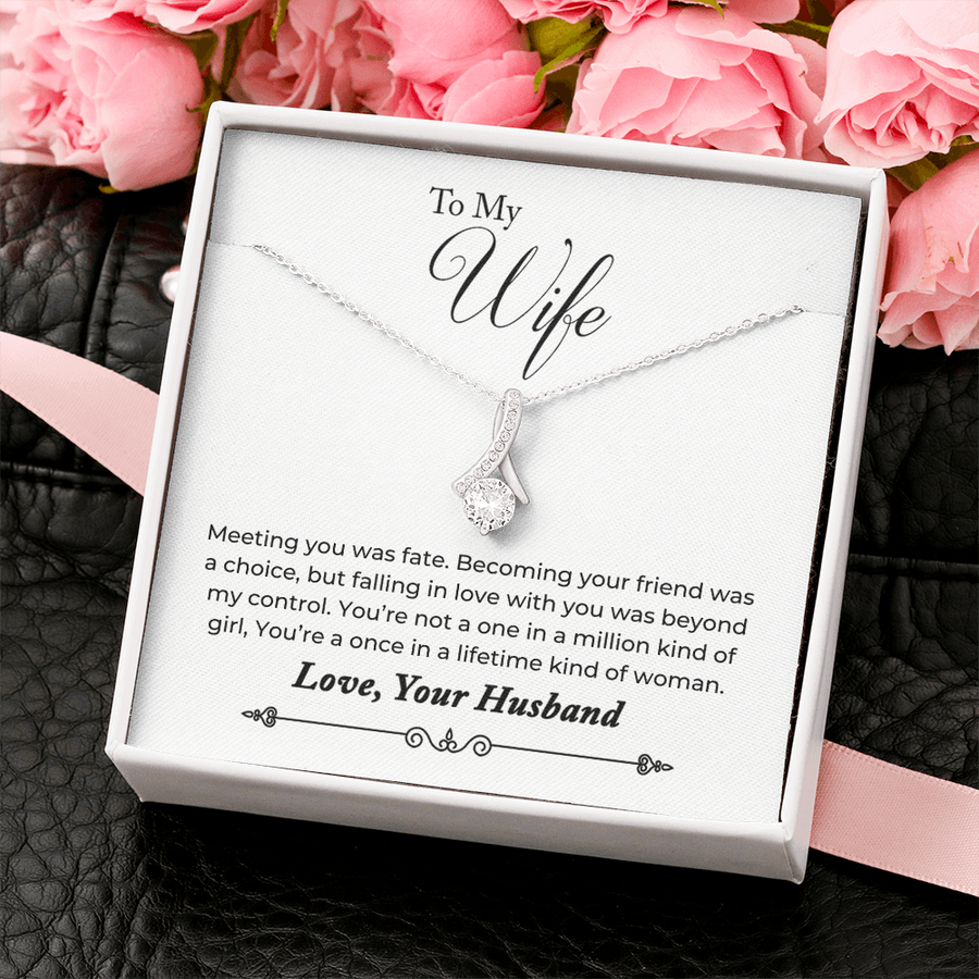 To Me Wife - Falling In Love With You Was Beyond My Control - Necklace