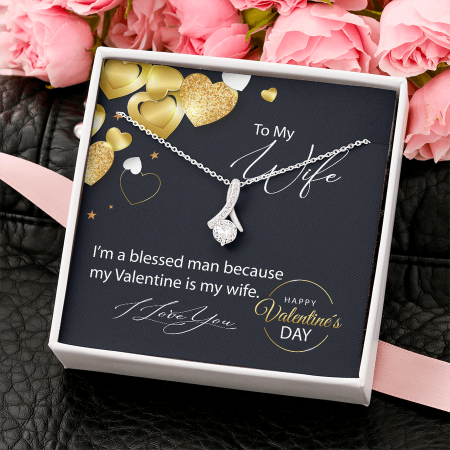 Valentine’s Day Gift For wife, Romantic Gifts for Women on Valentine's Day Necklace