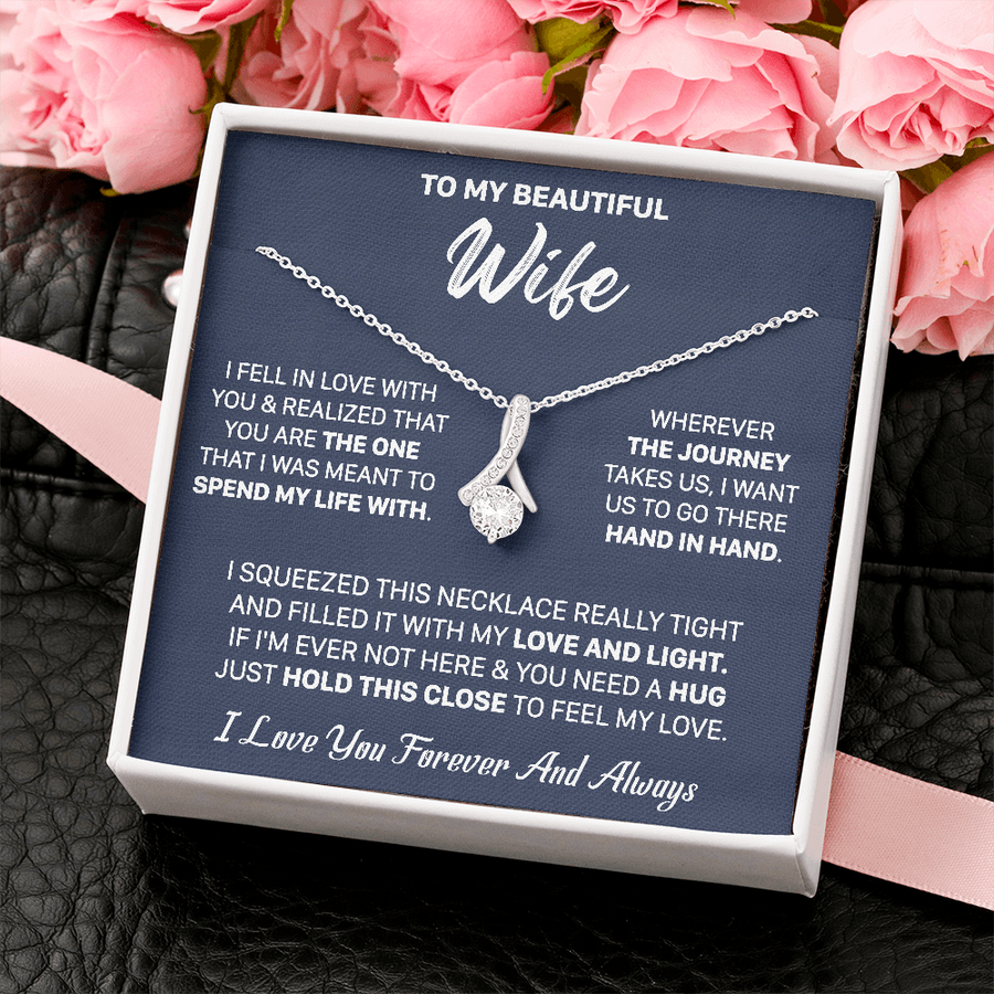 Gift For Wife - Feel My Love - Alluring Necklace