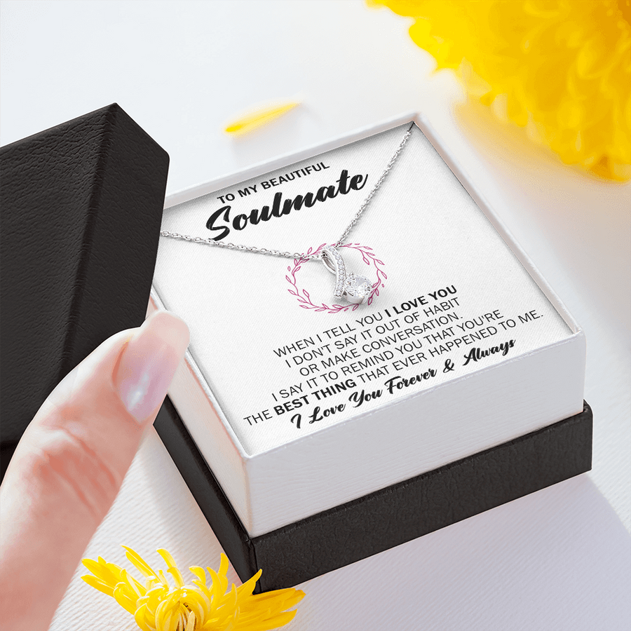 Gift For Your Soulmate - Out Of Habit - Alluring Necklace