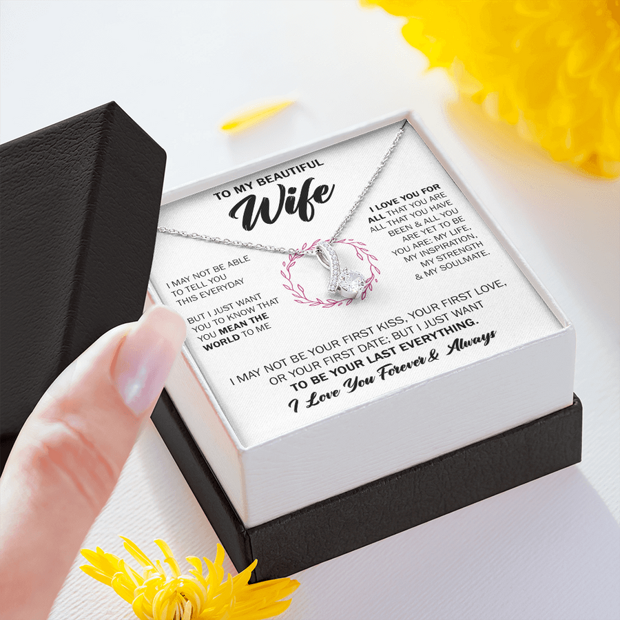 Gift For Wife - Your First Kiss - Alluring Necklace