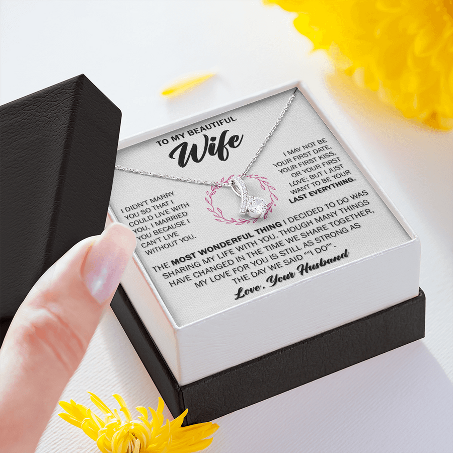 Gift For Wife - My Love - Alluring Necklace
