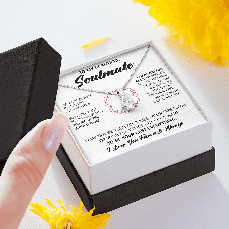 Gift For Your Soulmate - Your First Kiss - Alluring Necklace