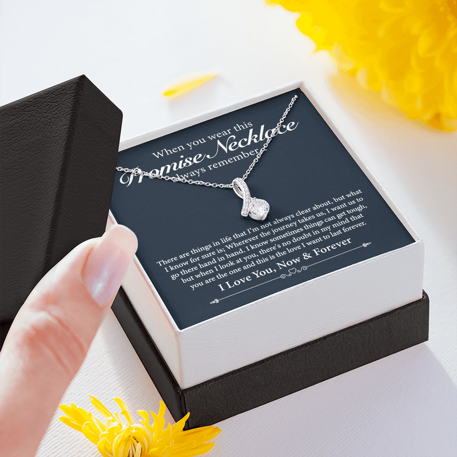 Promise Necklace, Gift For Wife, Girlfriend