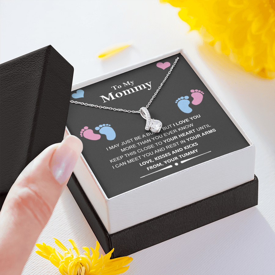 To My Mommy Necklace - Gift For New Moms